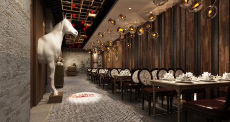 印象餐廳，靈感來自于自然。